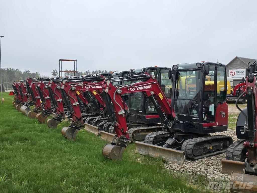 Yanmar SV 26 Mini bagri <7t