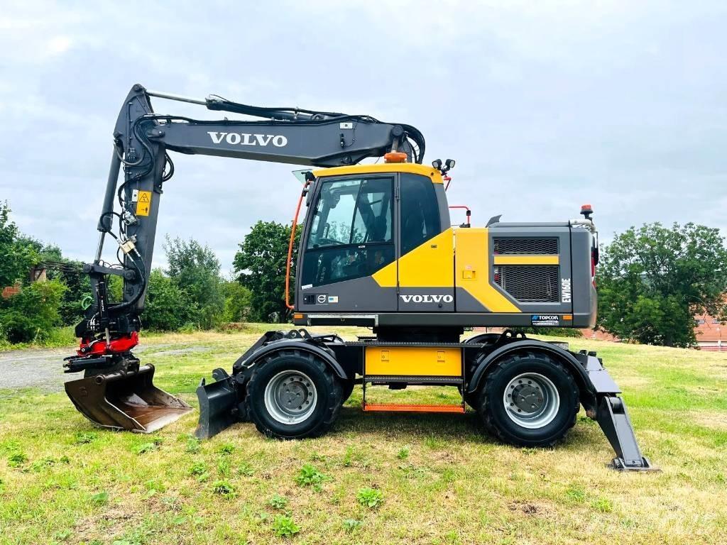 Volvo EW 160 E Bagri na kolesih