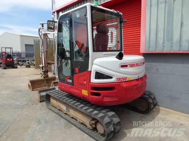 Takeuchi TB 260 Mini bagri <7t
