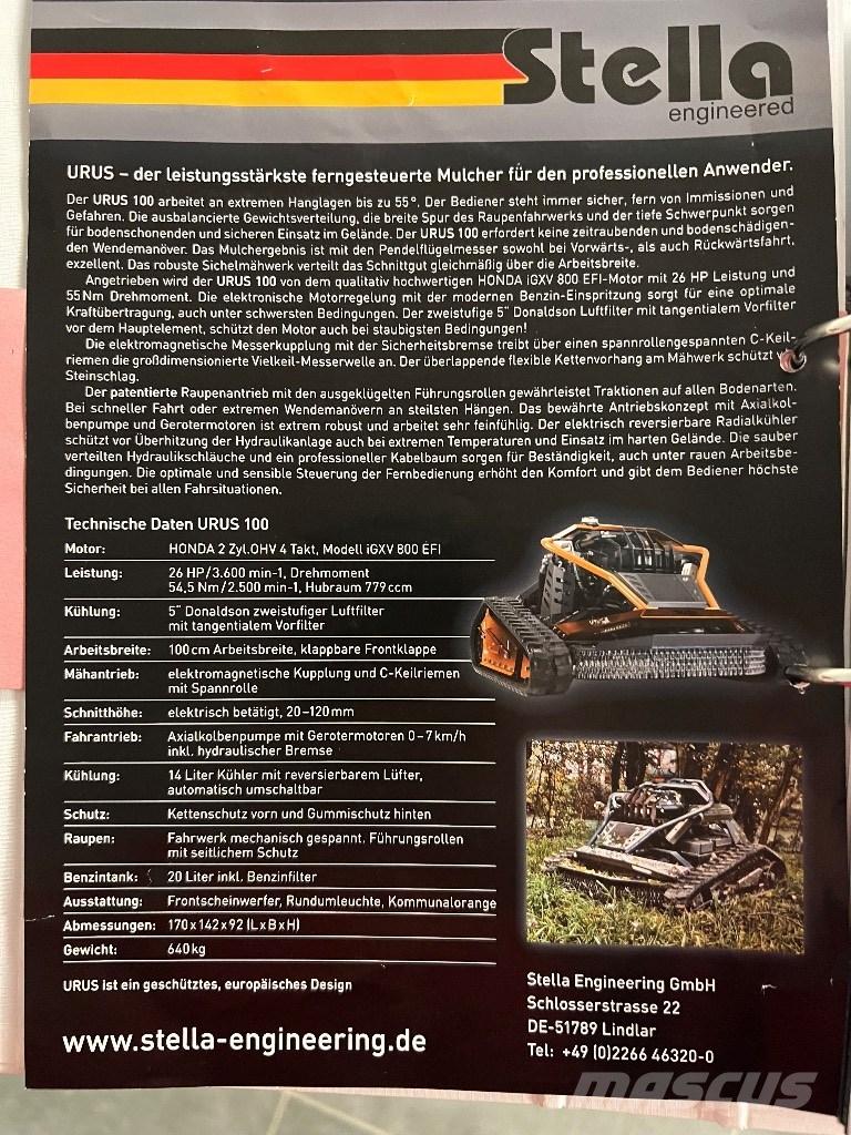  Stella URUS 100 Robotske kosilnice