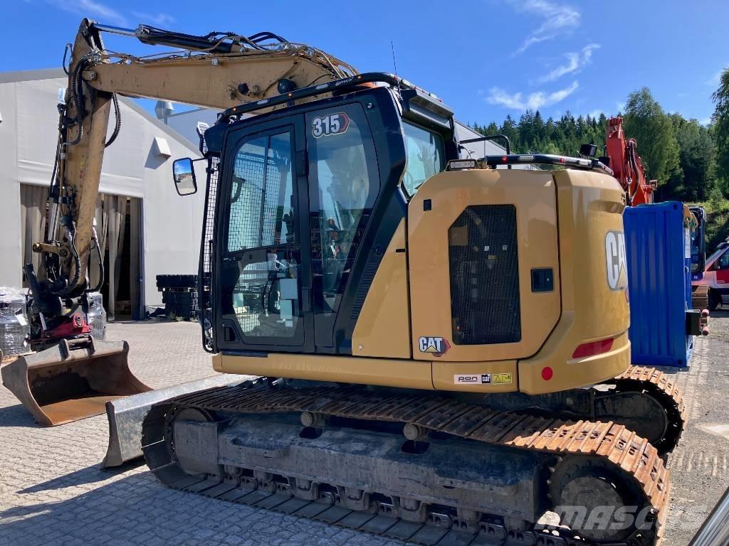 CAT 315 Bagri goseničarji