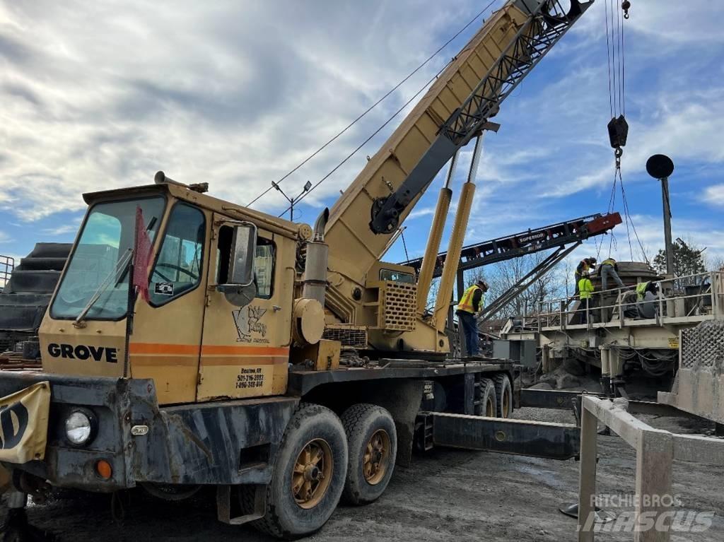 Grove TMS 865 Dvigala na gosenicah