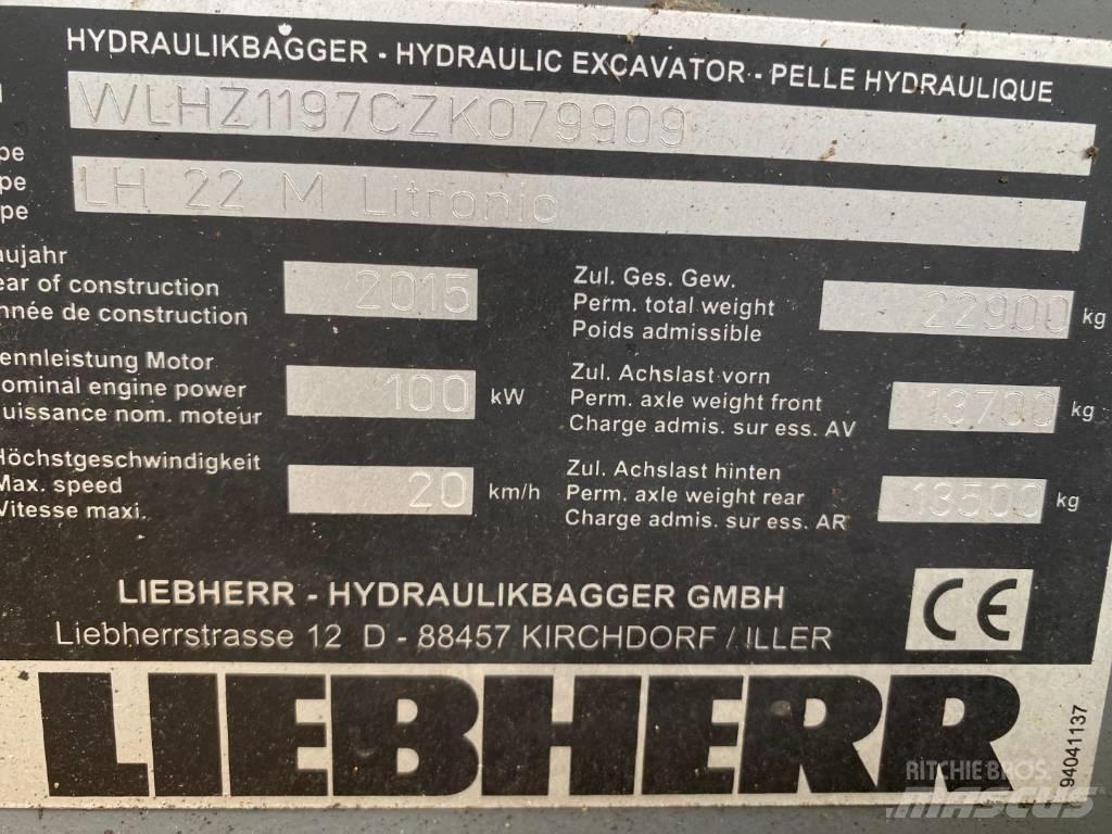 Liebherr LH 22 M Bagri za prekladanje primarnih/sekundarnih surovin