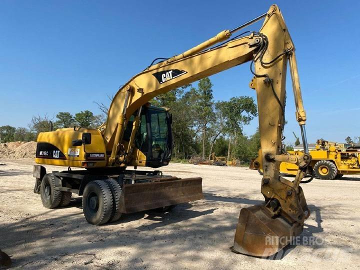 CAT M316C Bagri na kolesih