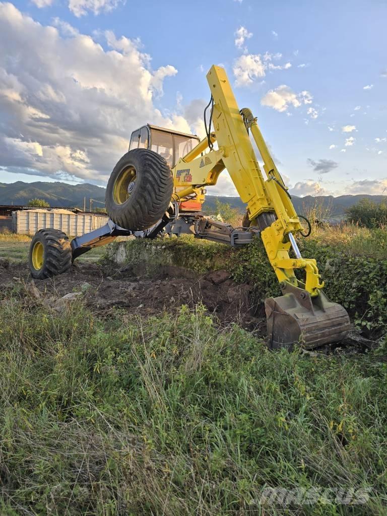 Menzi Muck A71 Bagri na kolesih