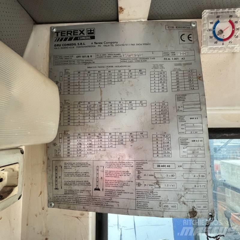 Terex CTT181-A8 Stolpni žerjavi