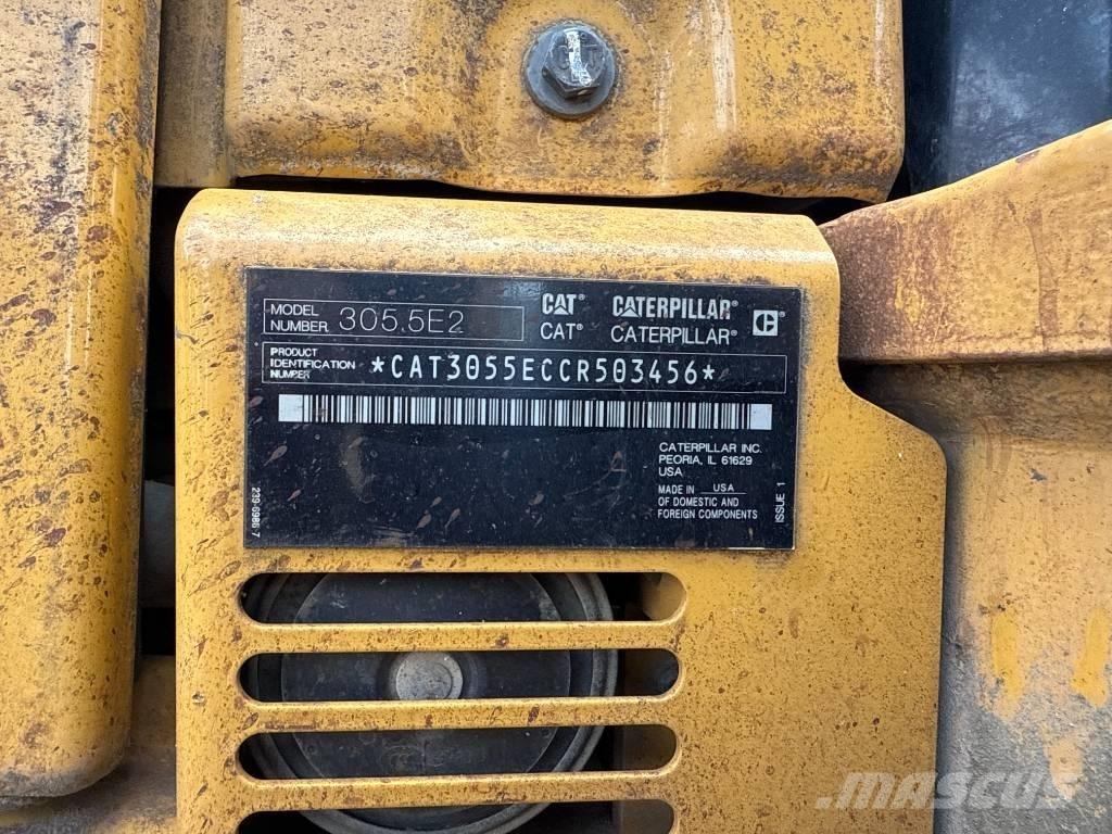 CAT 305.5 Mini bagri <7t