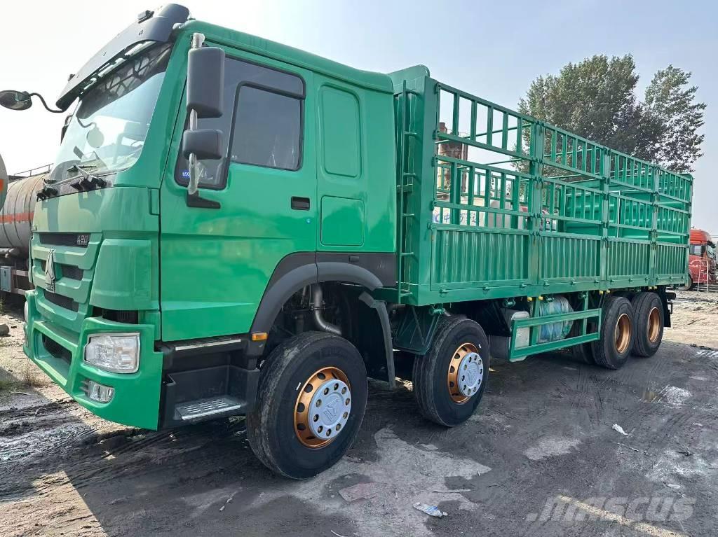 Sinotruk HOWO420hp Tovornjaki s kesonom/platojem