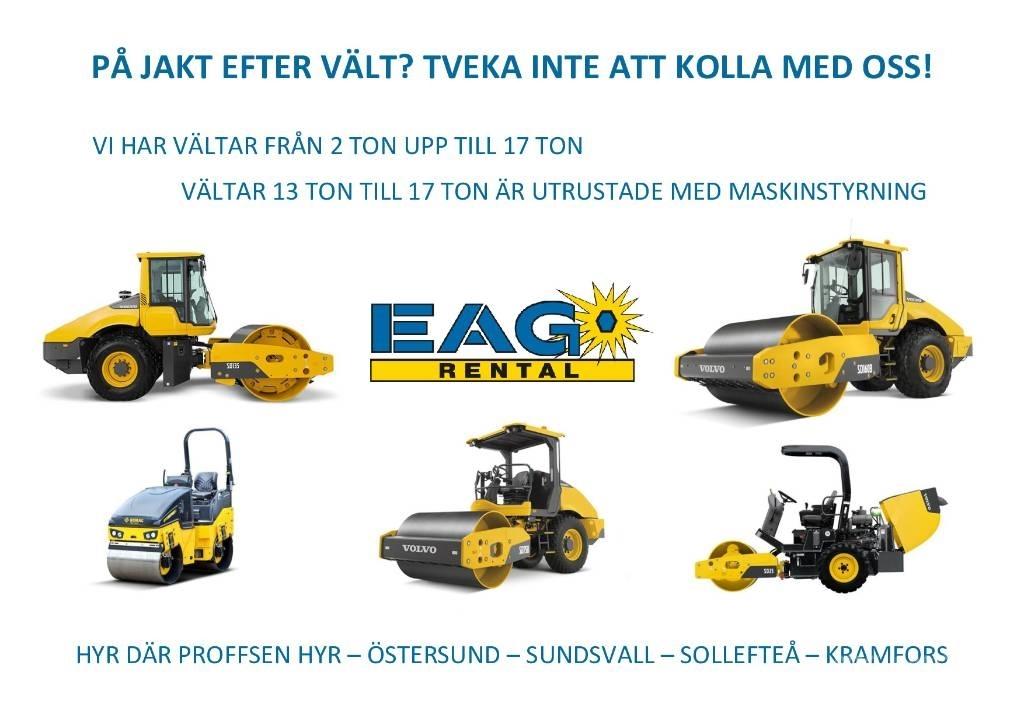 Volvo SD 135 (UTHYRES) Enojni valjarji