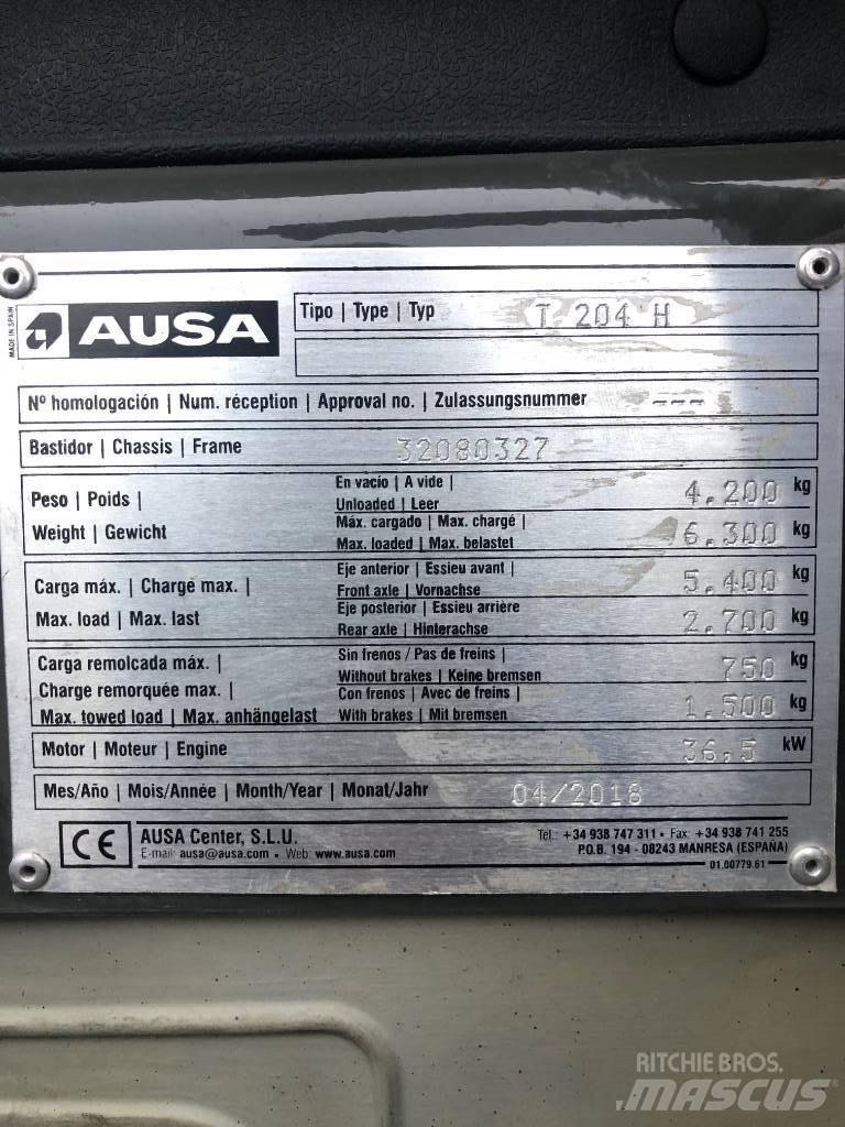 Ausa T 204 H Teleskopski viličarji