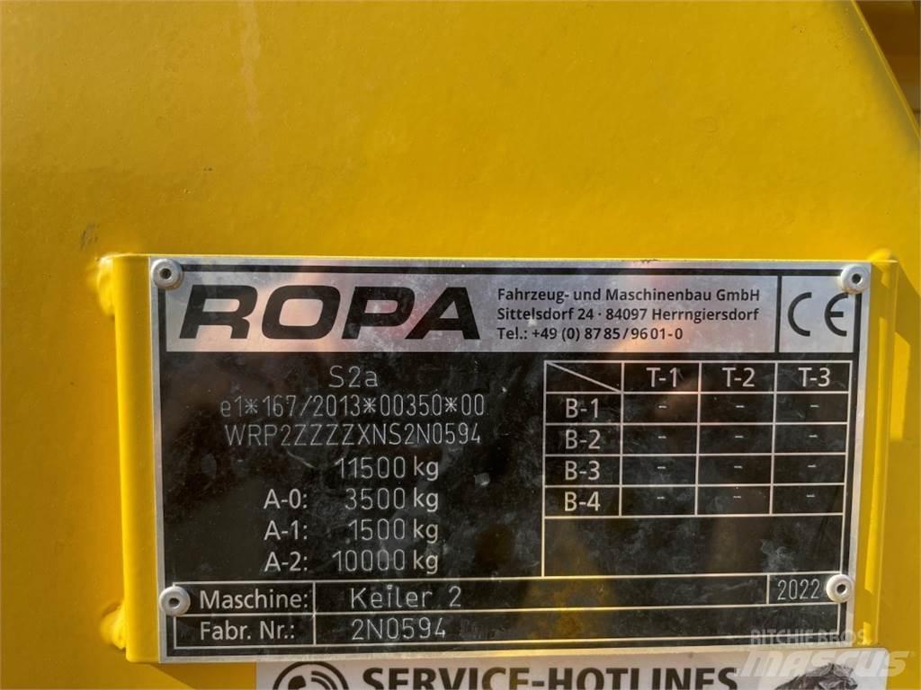 Ropa KEILER 2 Stroji za žetje krompirja