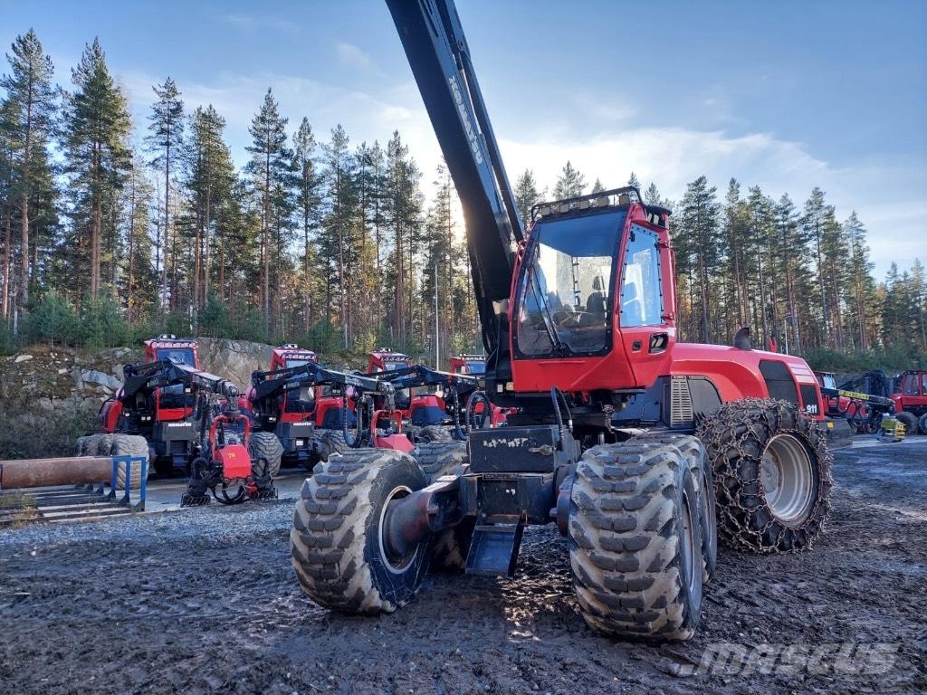 Komatsu 911 Harvesterji