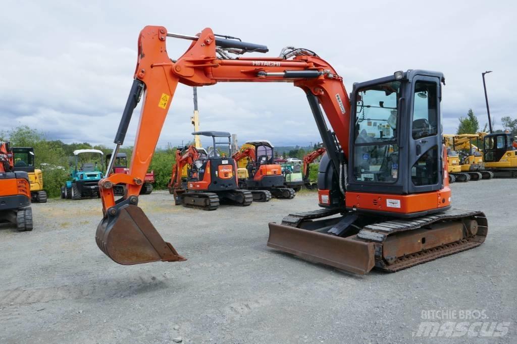 Hitachi ZX55UR-5B Mini bagri <7t