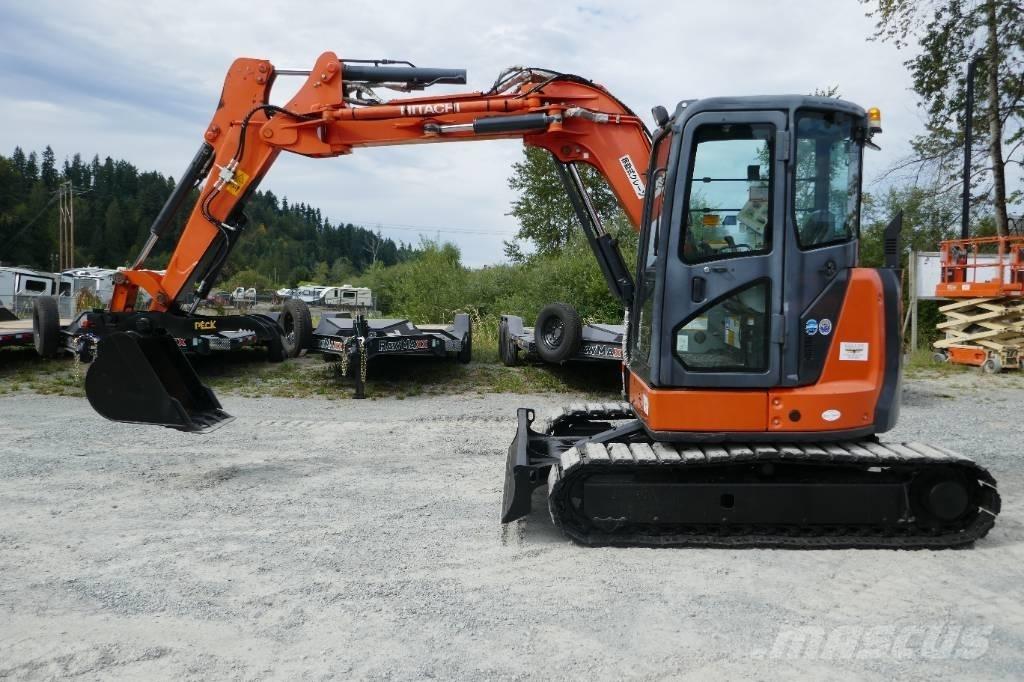 Hitachi ZX55UR-5B Mini bagri <7t