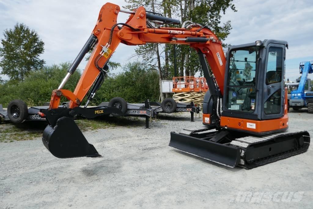 Hitachi ZX55UR-5B Mini bagri <7t