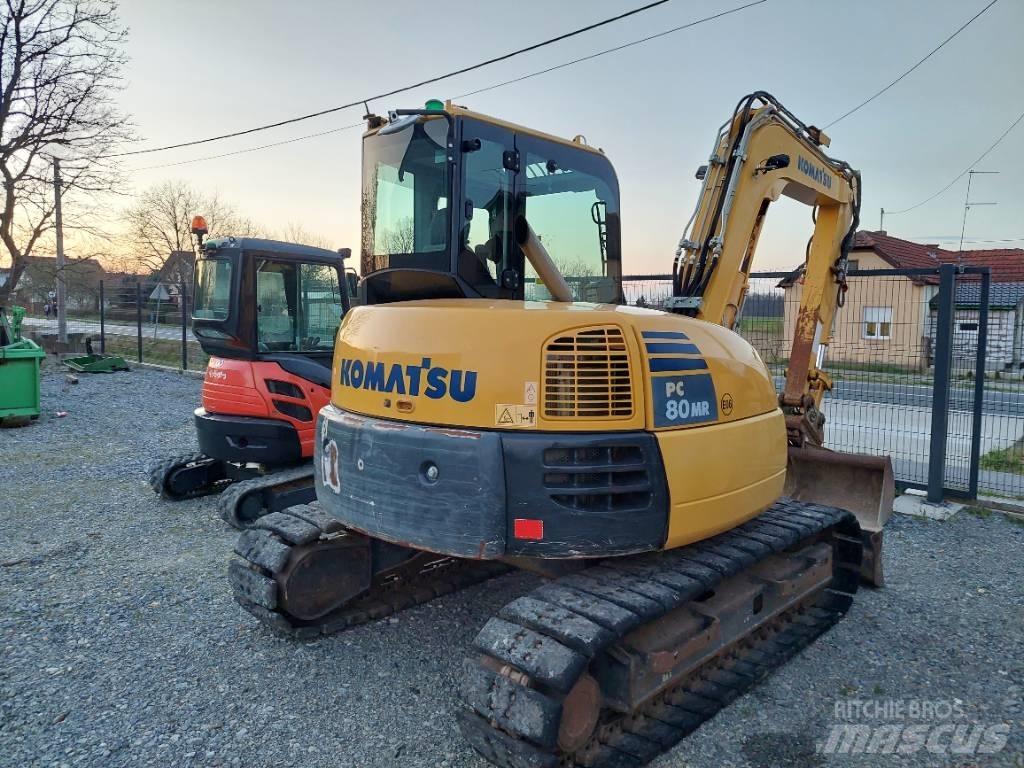 Komatsu PC 80 MR Midi bagri 7t – 12t