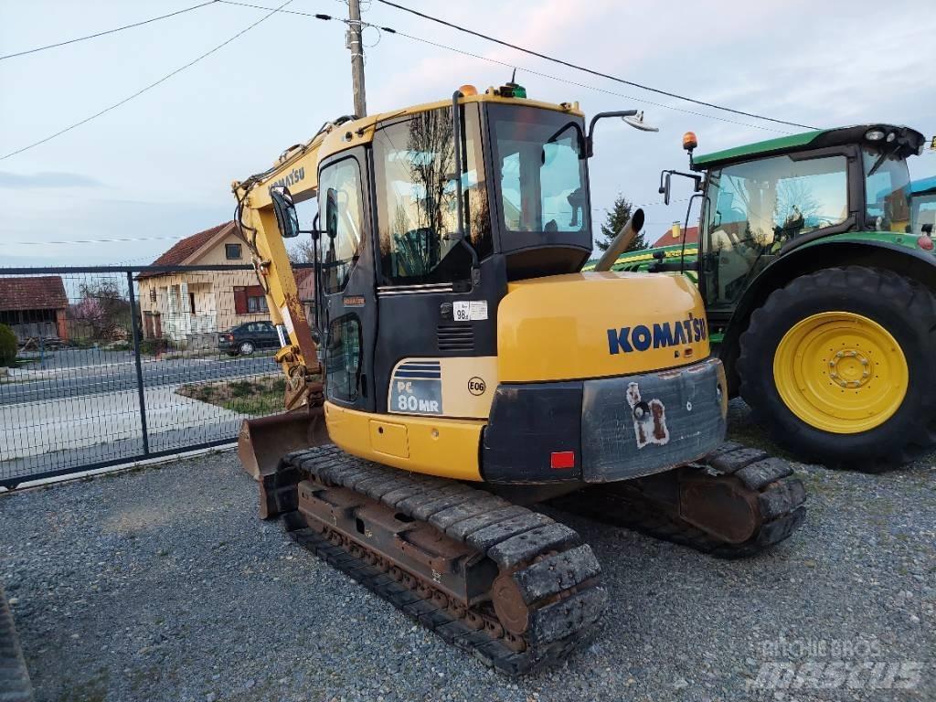 Komatsu PC 80 MR Midi bagri 7t – 12t