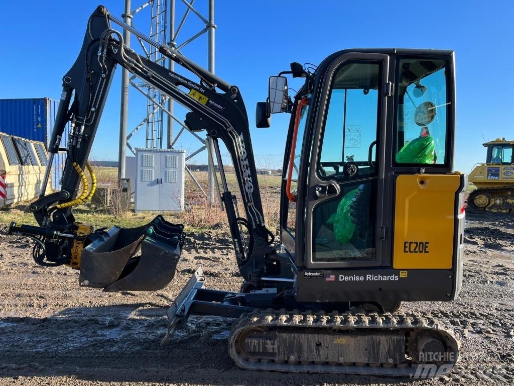 Volvo EC 20 E Mini bagri <7t