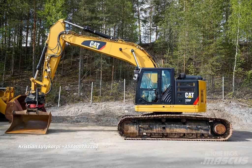 CAT 335 F L CR Bagri goseničarji
