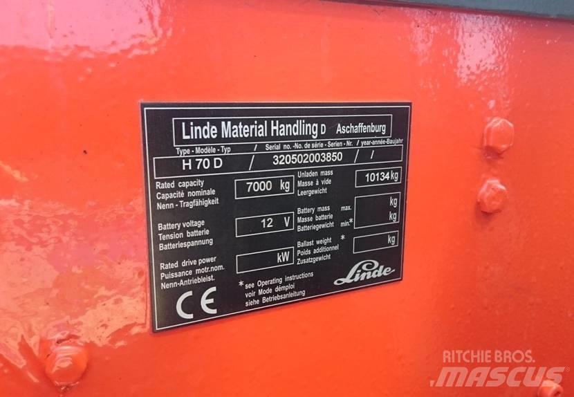 Linde H 70 D Dizelski viličarji