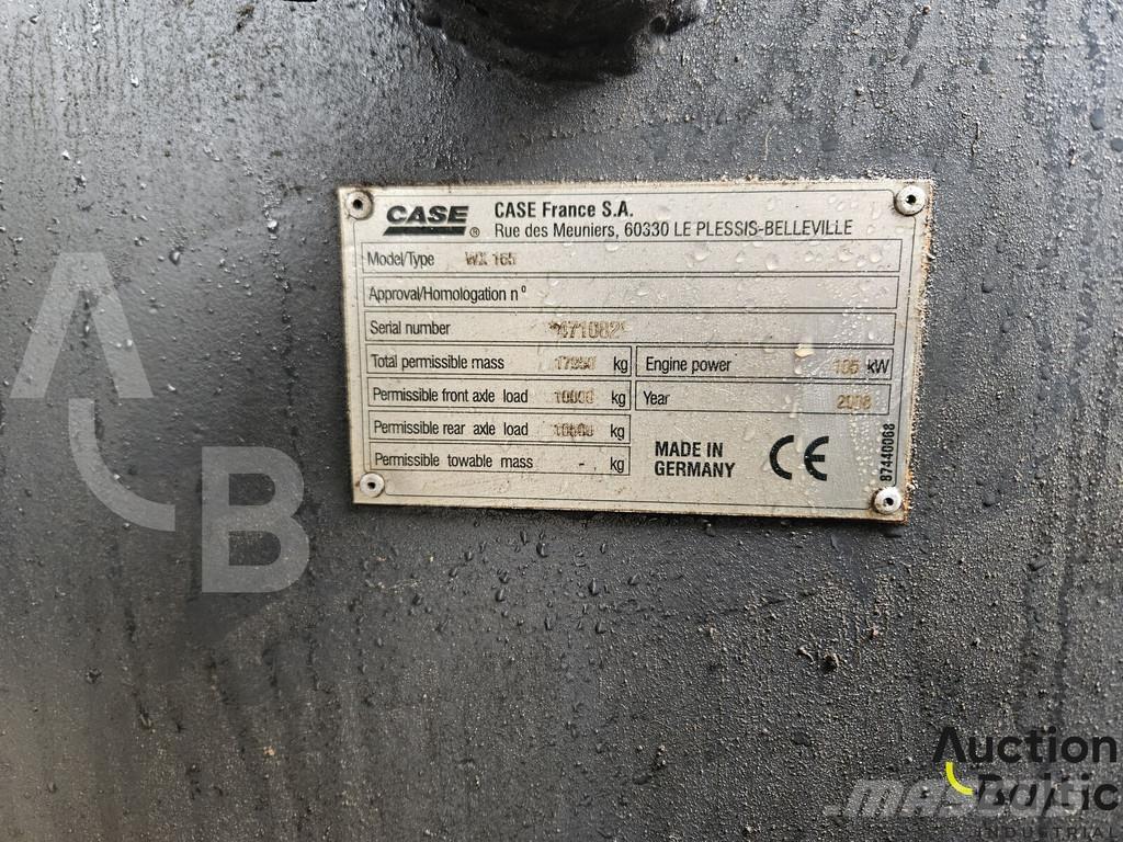 CASE WX 165 Bagri na kolesih