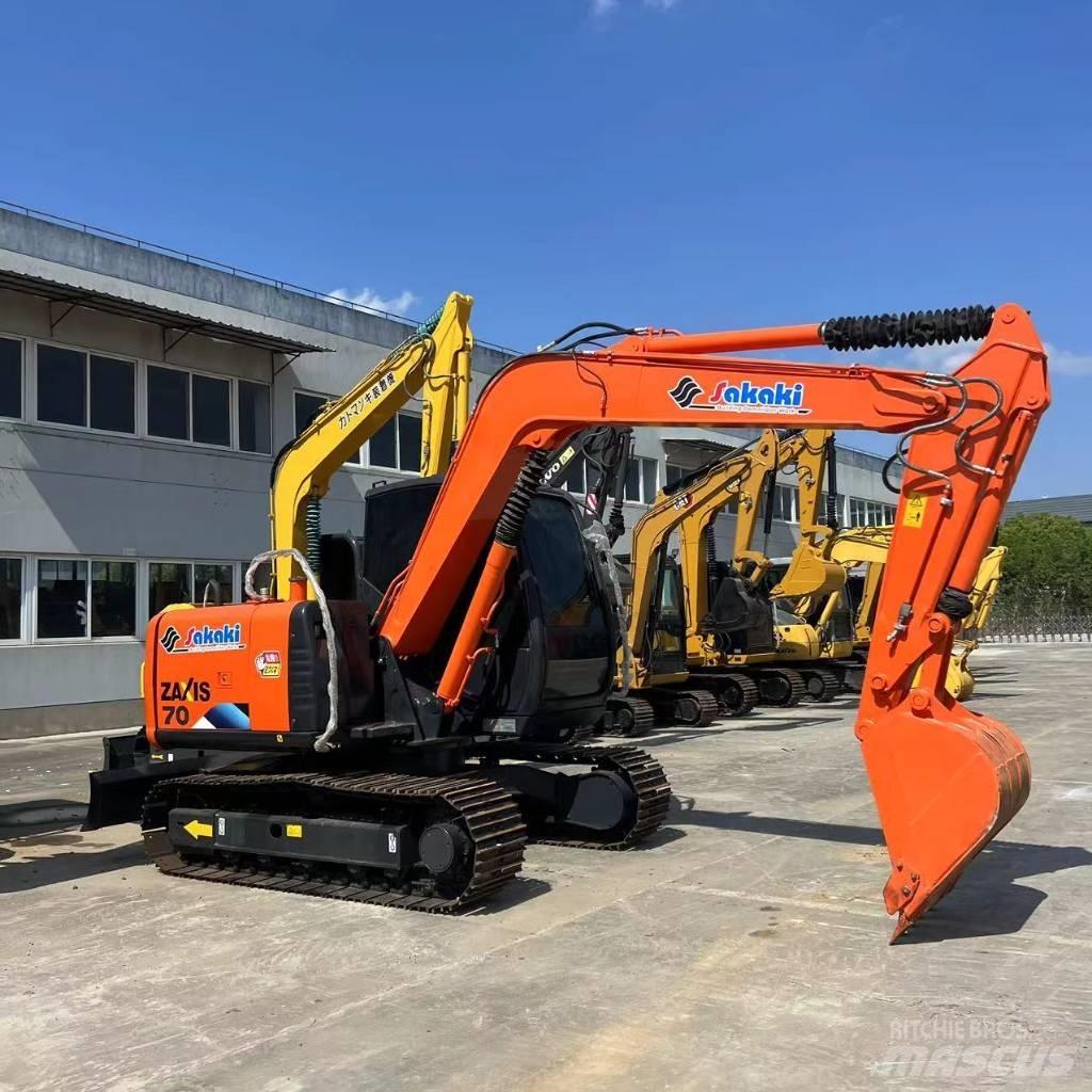 Hitachi ZX 70 Mini bagri <7t
