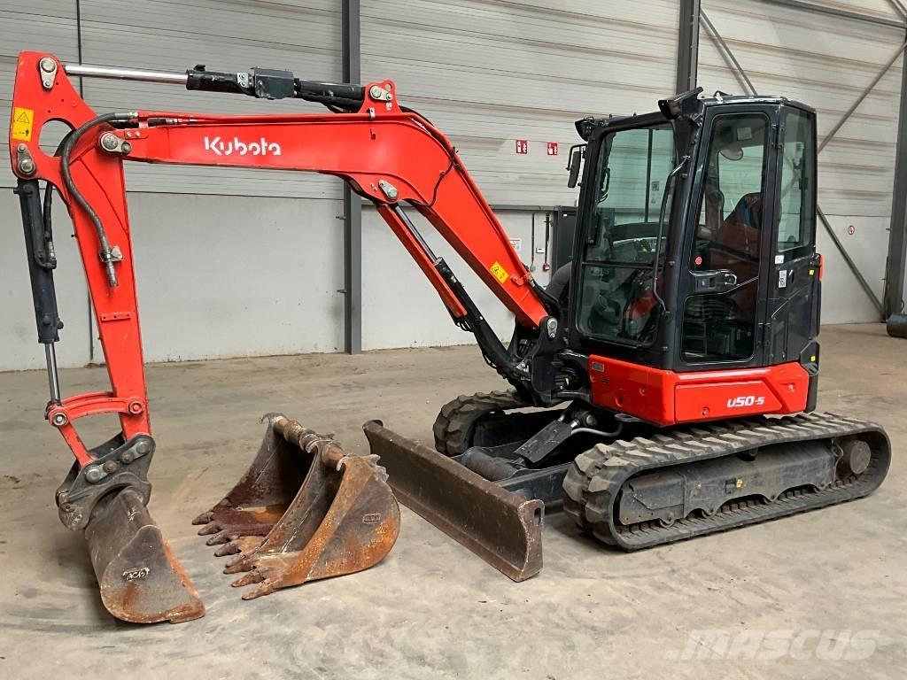Kubota U 50-5 Mini bagri <7t