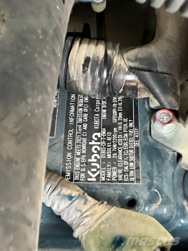 Kubota U 50-5 Mini bagri <7t