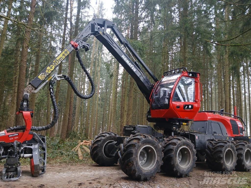 Komatsu 931 XC Harvesterji