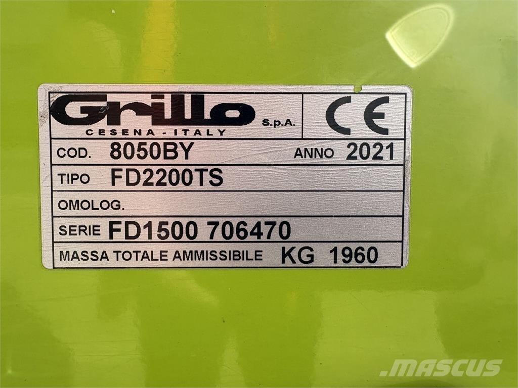 Grillo FD2200TS Vrtni traktor kosilnice