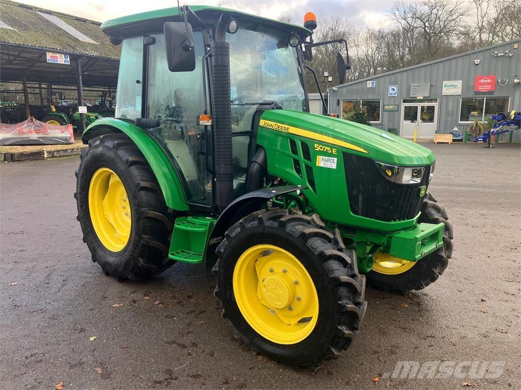 John Deere 5075E Traktorji