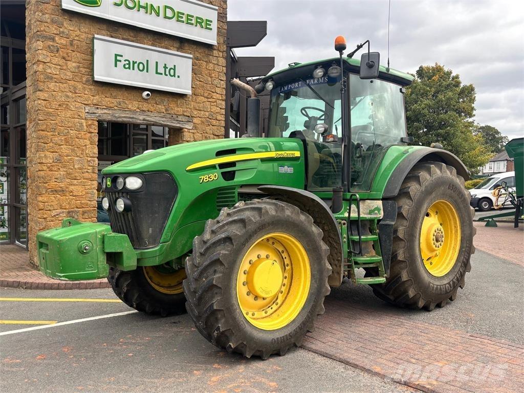 John Deere 7830 Traktorji