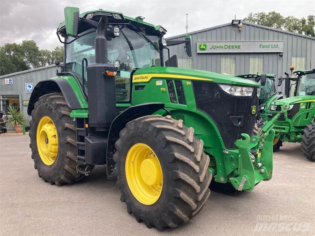 John Deere 7R 270 Traktorji
