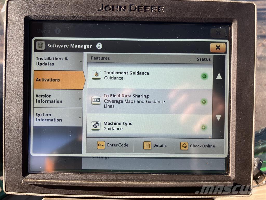 John Deere 7R 330 Traktorji