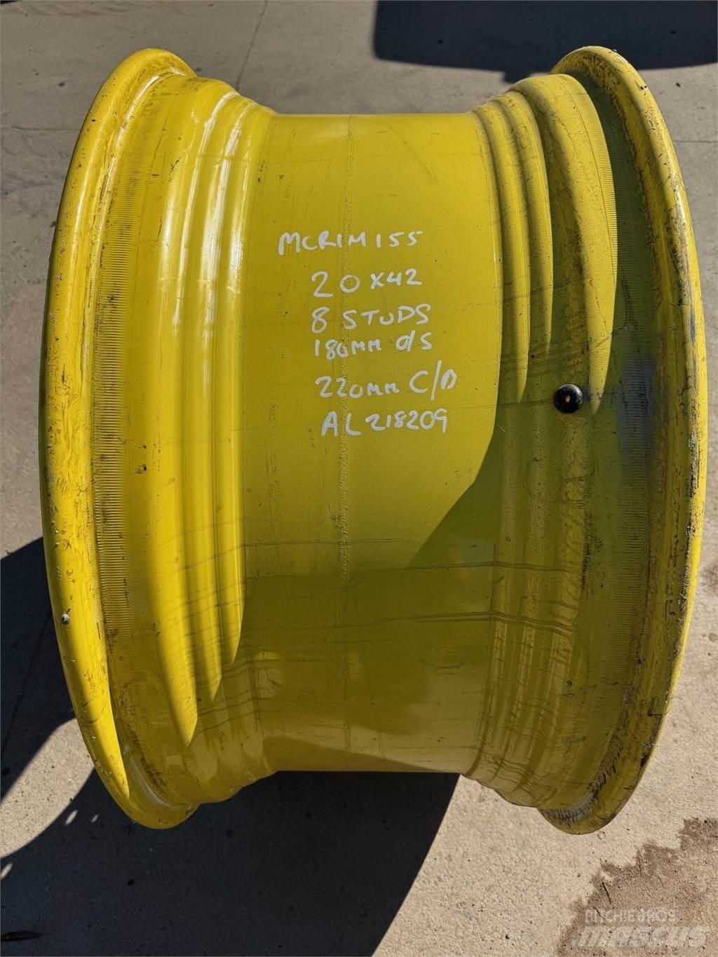 John Deere Example Gume, kolesa in platišča