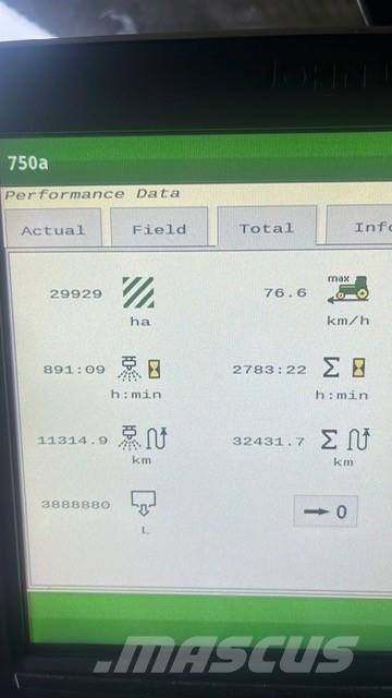 John Deere R952i Samohodne škropilnice