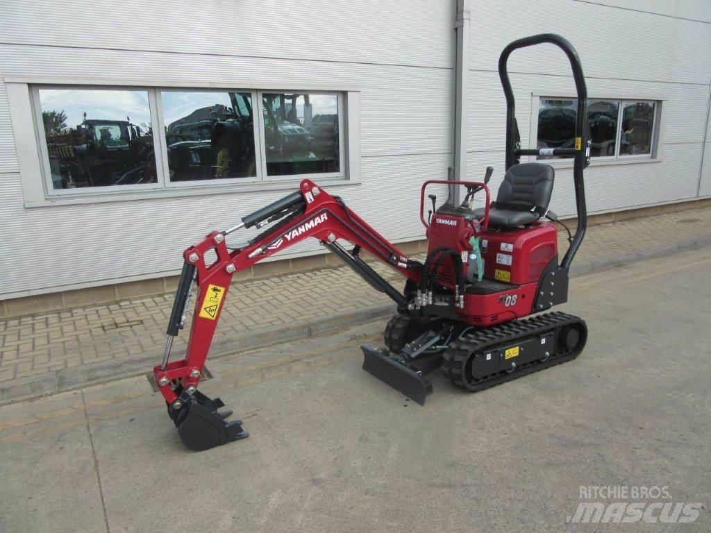 Yanmar SV08 Bagri goseničarji
