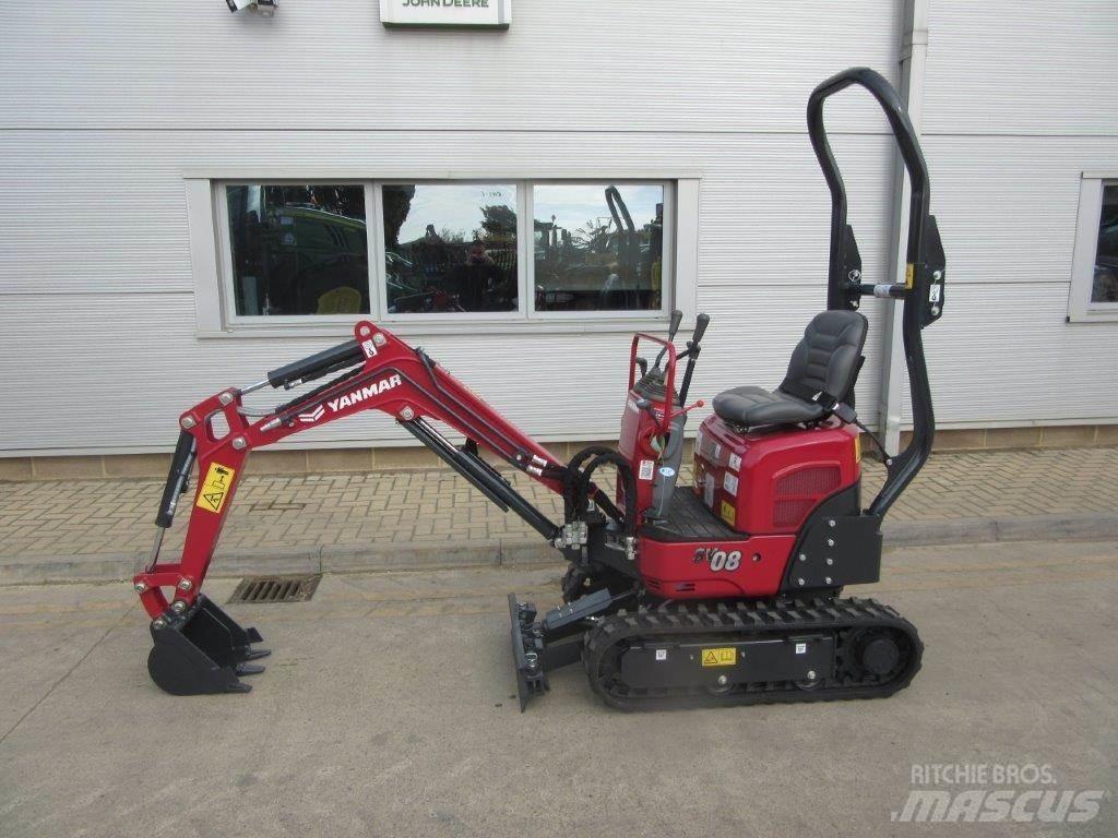 Yanmar SV08 Bagri goseničarji