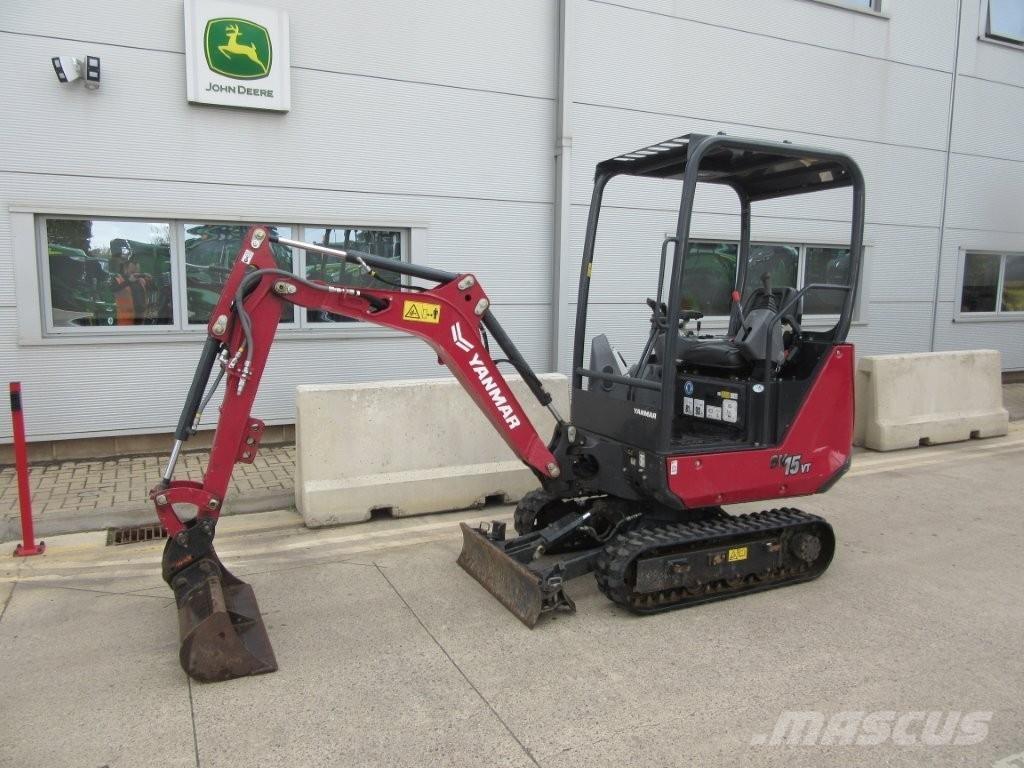 Yanmar SV15VT Bagri goseničarji