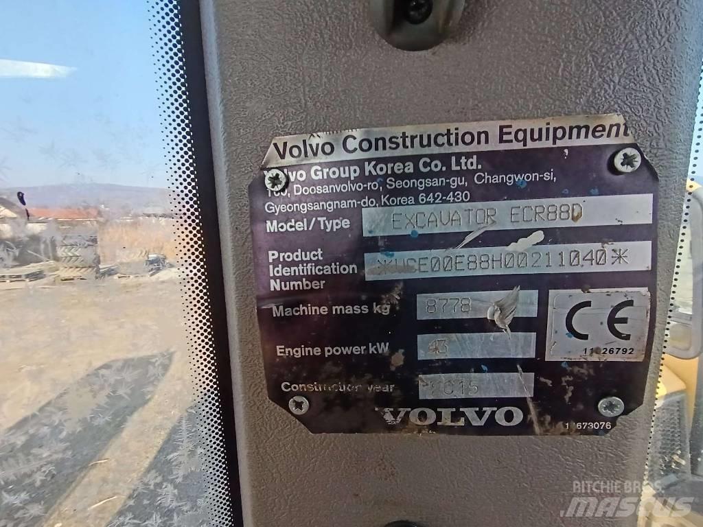 Volvo ECR 88 D Midi bagri 7t – 12t