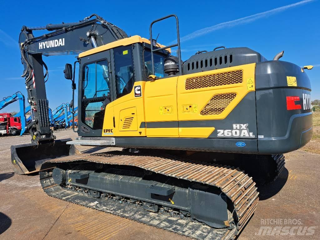 Hyundai HX260AL Bagri goseničarji