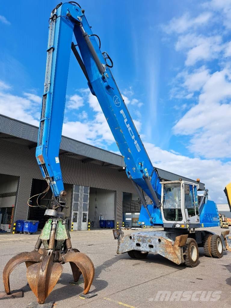 Fuchs MHL350E + Polyp Bagri za prekladanje primarnih/sekundarnih surovin