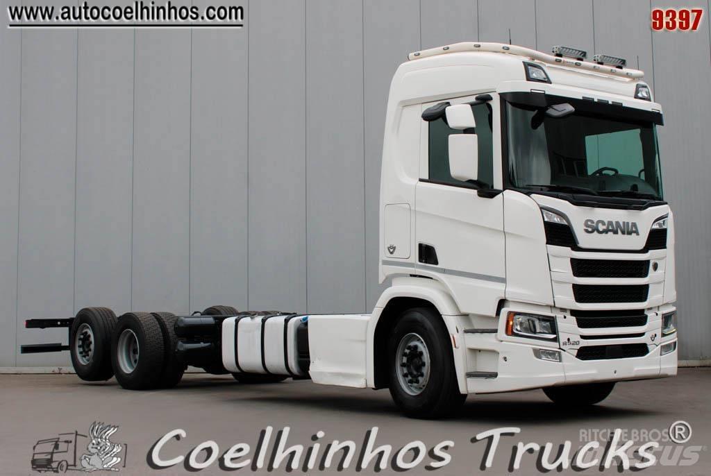 Scania R 520  V8 Tovornjaki-šasije
