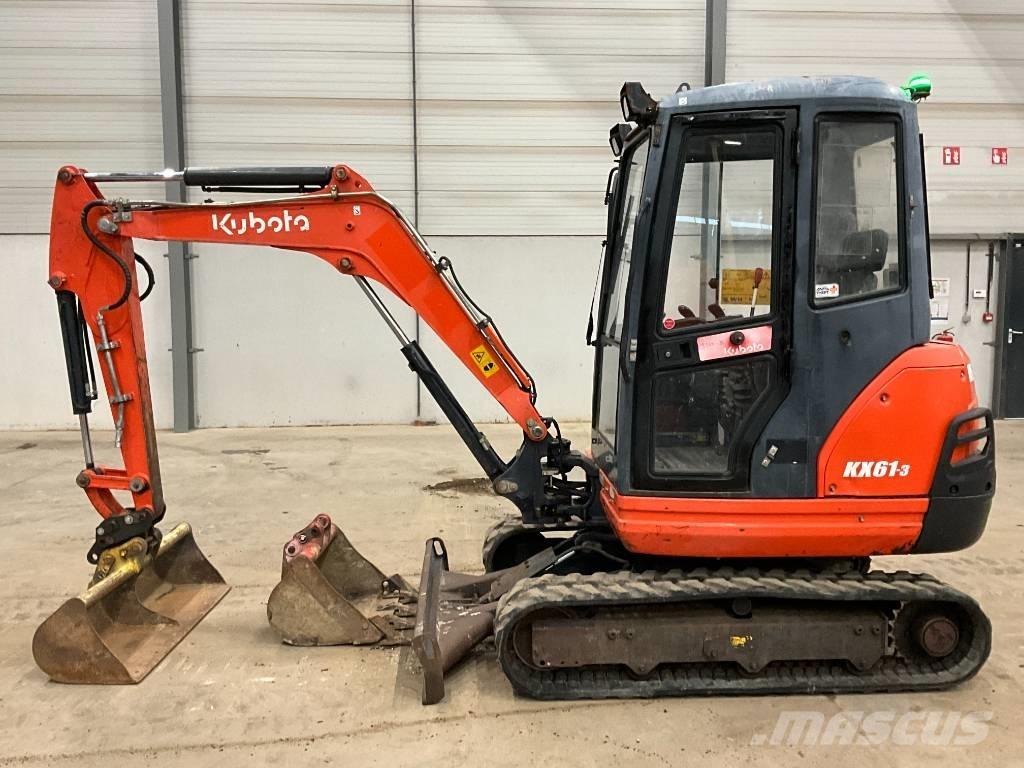 Kubota KX 61-3 Mini bagri <7t
