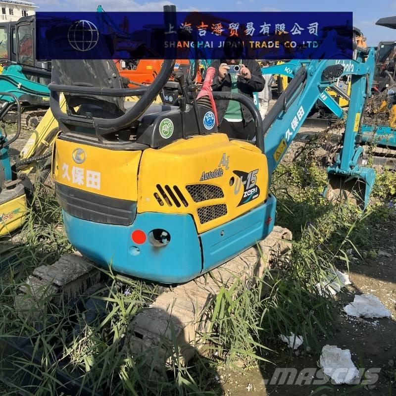 Kubota U 15 Mini bagri <7t