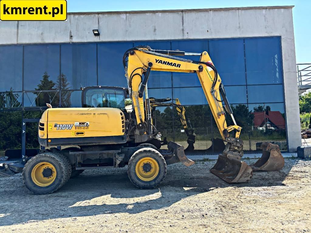Yanmar B 110 W Bagri na kolesih