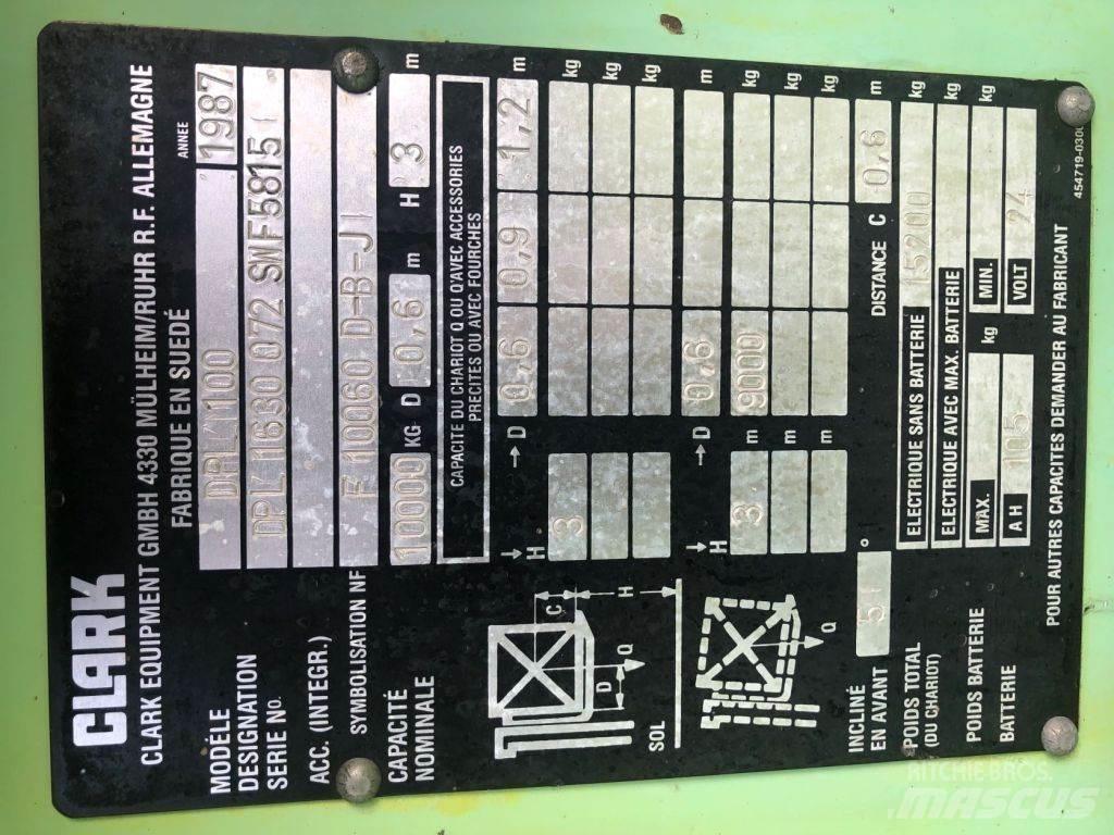 Clark DPL100 Dizelski viličarji