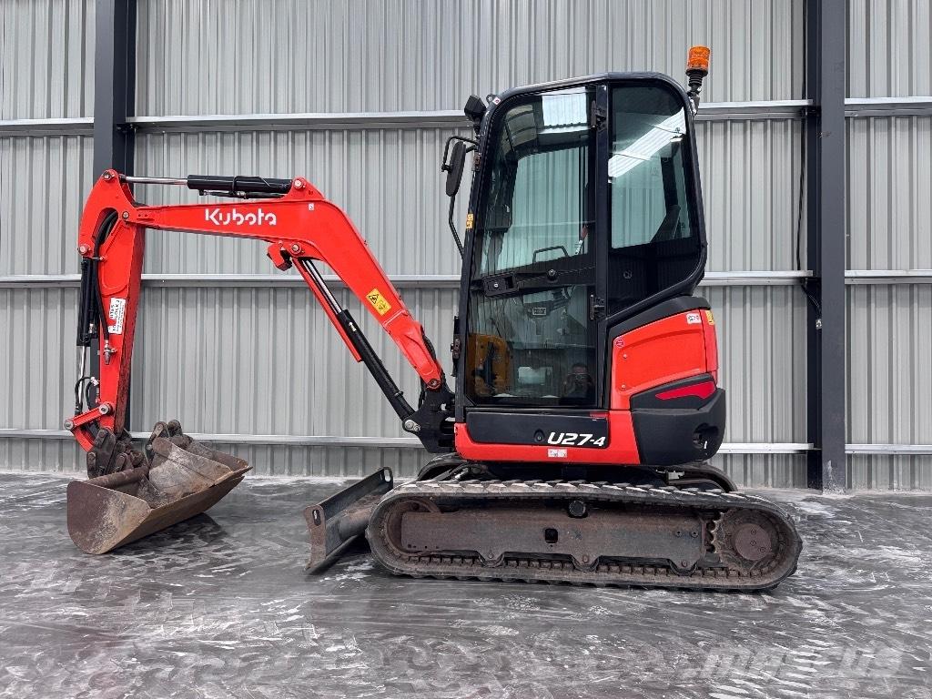 Kubota U 27-4 Mini bagri <7t