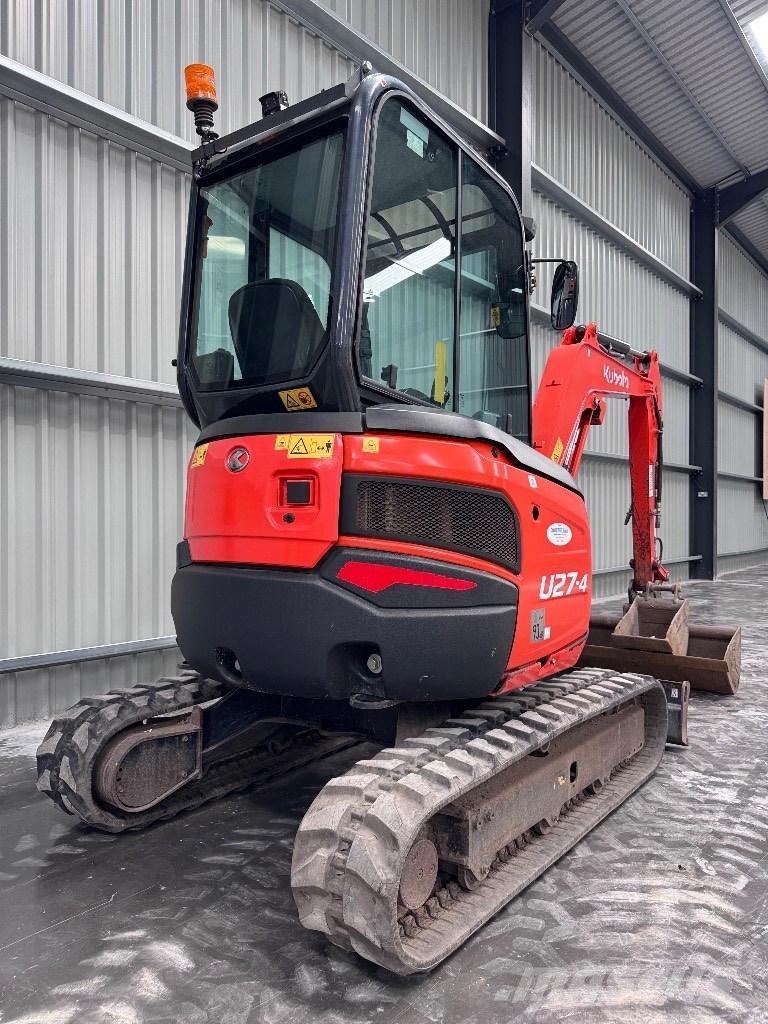 Kubota U 27-4 Mini bagri <7t