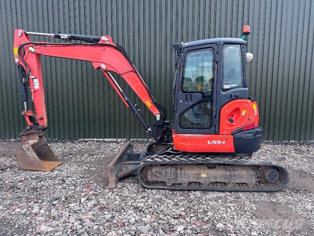 Kubota U 55-4 Mini bagri <7t